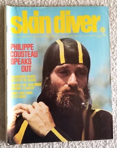 Skin Diver Magazine 1973 December  - Vintage Scuba - Philippe Cousteau Speaks - Picture 1 of 4