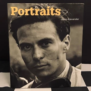 JESSE ALEXANDER PORTRAITS BOOK MOTORSPORT PHOTOGRAPHY ENZO FERRARI FANGIO CLARK - Imagen 1 de 8