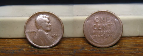 1922 P LINCOLN WHEAT PENNY CENT 1922P US COIN PLAIN NO D Cover