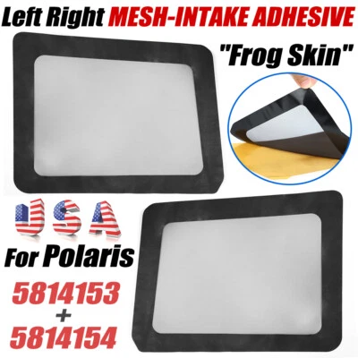 Malla de ventilación de admisión derecha e izquierda para Polaris Ranger 1000 900 Crew XP 5814153 5814154 Foto 1 de 4