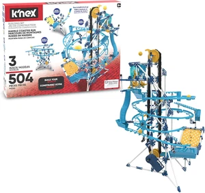 K'NEX - Marble Coaster Run with Motor‚ 504 Pieces, STEM Building, Kid Constructi - Picture 1 of 12