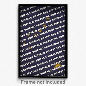 Buffalo Soapstone Alaska Poster (AK City Souvenir 11x17 Town Print) - Picture 1 of 1
