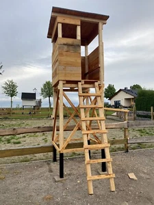 Ansitzkanzel / Hochsitz / Ansitzbock / Jagdkanzel Kanzel / Reviereinrichtungen - Bild 1 von 5