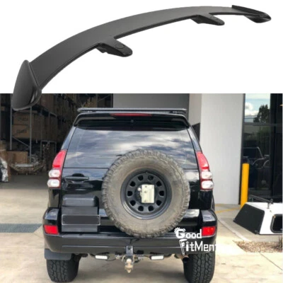 Alerón trasero GT negro mate para Jeep Wrangler 2007-2018 52" SUV Foto 1 de 4