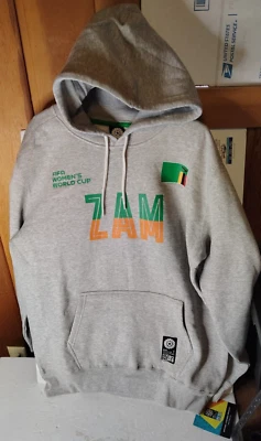 2023 Zambia Copa Mundial Femenina FIFA Jersey Sudadera con Capucha Talla XXL Foto 1 de 4