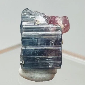 1.28g Tourmaline Crystal with Lepidolite from Brazil Natural Mineral Specimen - Picture 1 of 14