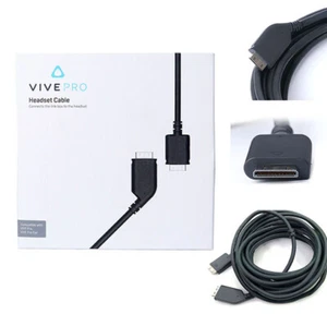 New For HTC VIVE Pro 5m 5-meter Headset Cable Connect Link Box To VR Headset - Picture 1 of 10