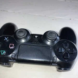 Sony Playstation DualShock 4 Wireless Controller Black PS4 Untested Up2 - Picture 1 of 7