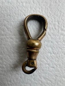 Vintage Gold  Filled SWIVELLING DOG CLIP Clasp for Necklace Bracelet Fob - Picture 1 of 7