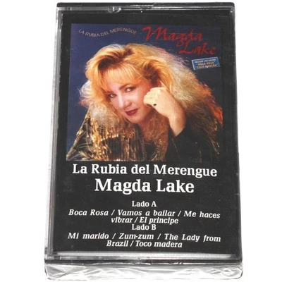 Magda Lake - La Rubia Del Merengue (Cassette Tape 1988) NUEVO NEW SEALED - Image 1 of 4