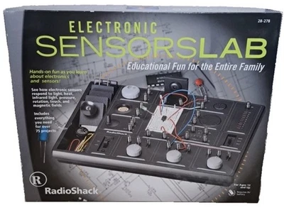 NEW Radio Shack Electronic Sensors Lab Educational Fun For The Entire Family - Image 1 of 4
