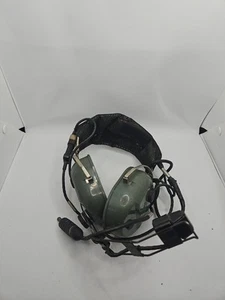 Vintage Telephonics headset headphones Ham Radio WWII Military untested #PM1 - Picture 1 of 10