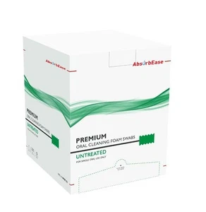 Premium Treated Oral Swabs - Disposable Soft Sponge Mouth Swabs - Disposable ... - Picture 1 of 1