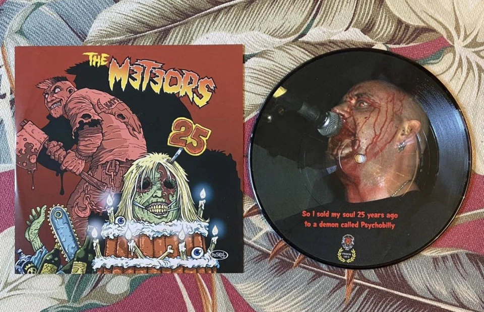 The Meteors ‎– 25th Anniversary Psychobilly 7” - image 1 of 2