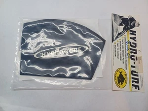 Hydro-Turf Kawasaki JS300 440 550 ChinPadCover Black CF Oval - Picture 1 of 2