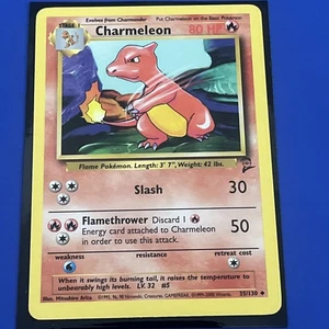 Charmeleon 35/130 Pokémon TCG Base Set 2 LP - Picture 1 of 10