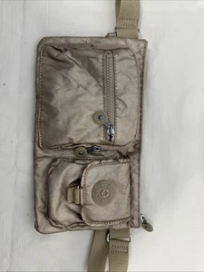 Kipling Presto Waist Bag, Fanny Pack, Shoulder Or Crossbody Metallic Gold - Picture 1 of 6