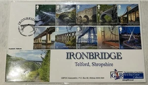GB QEII 2015 Ironbridge GBFDC Assoc Official FDC Ironbridge Telford SHS Cat £35+ - Bild 1 von 4