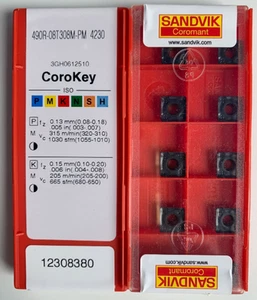 10 PCS USER TOOLS 490R-08T308M-PM4230 - Imagen 1 de 4