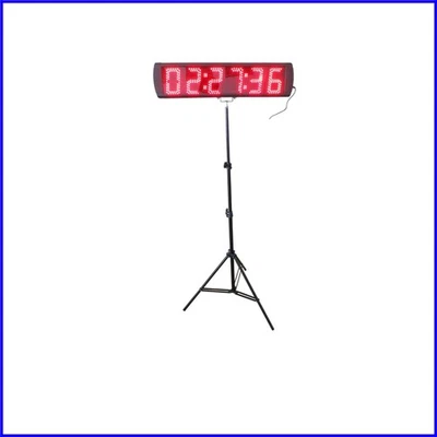 Durable LED Race Timing Clock with Lightweight Tripod for Accurate Tracking - Image 1 of 4