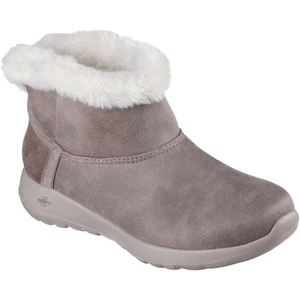Botas al tobillo Skechers On-the-GO Joy Acogedoras Dream para mujer color topo oscuro de invierno - Imagen 1 de 2