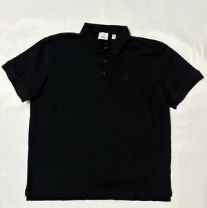 Polo BURBERRY XXL 2XL Negro - Imagen 1 de 11