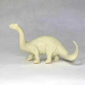 Figura Topps Brontosaurus Gris Claro De Colección 1988 Caramelo Premium Dinosaurio Juguete - Imagen 1 de 5