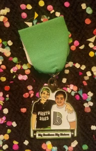 Big Brothers Big Sisters Mentoring (Spins) 2023 Fiesta Medal - Picture 1 of 2