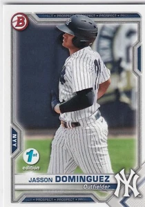 2021 Bowman 1st Edition - #BFE-13 Jasson Dominguez (RC) - Picture 1 of 2