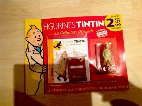 Tintin Figurines - New, Sealed Cover
