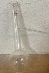 PHOENIX SCIENTIFIC LONG NECK DISTILLATION BOILING FLASK GROUNDED 125ML - Foto 1 di 1
