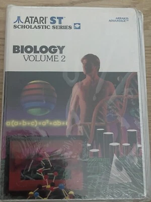 Biology Volume 2 for Atari Scholastic Series ST ARRAKIS ADVANTAGE - Image 1 of 3