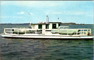 OXFORD, MARYLAND - TRAGHETTO FRED AVON - CARTOLINA D'EPOCA - Foto 1 di 2