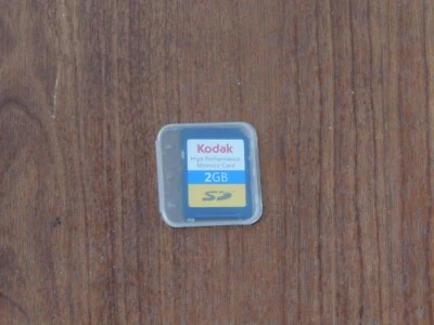 Genuine OEM Original Kodak 2GB SD High Performance Memory Card - Image 1 of 2