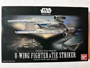 Bandai 1/144 U-Wing Fighter & Tie Striker Star Wars Rogue One 2 in 1 Model Kits