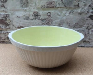 RARE VTG 1960s TG Green Easimix LemonYellow Mixing Bowl Kitchenalia Mid Century - Picture 1 of 9