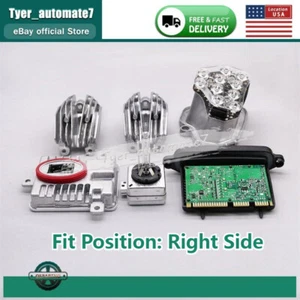 Fit 2011-13 BMW 5' 528i 535i 550i Xenon Ballast Bulb LED Module Diode Kit RH New - Foto 1 di 10