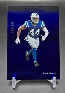2024 Panini Prestige Zaire Franklin blue Xtra Points #/599 Colts #132 - Picture 1 of 2