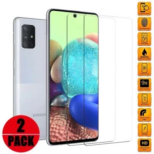 Pack 2 Protection écran en Verre Trempé pour Samsung Galaxy A60/A71 5G/A72/A73/A81 - Photo 1/10