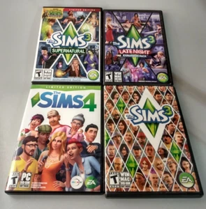 Sims 3 und 4 PC SPIELPAKET SET Limited Edition und Erweiterungspakete für PC - Bild 1 von 7