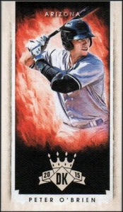 Diamond Kings DK Minis #221 2015 Peter O'Brien - casi nuevo-como nuevo - Imagen 1 de 2