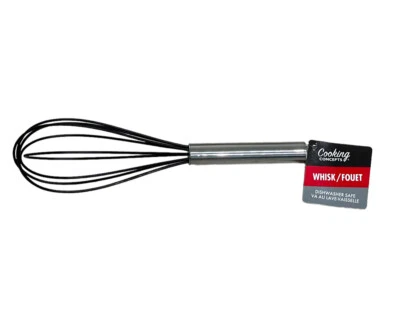 New Cooking Concepts Non-scratch Non-stick Cookware Mixing Silicone Whisk 11" - Image 1 of 3