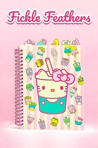 Sanrio Hello Kitty und Freunde Reiter Journal Notizbuch 5 Kunststoff Spaß Devider Geschenk - Bild 1 von 16