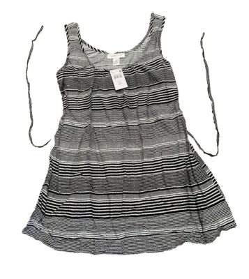 NWT! Motherhood Maternity Sleeveless Black and White Top/Blouse - Size Medium - Image 1 of 4