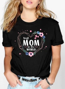 Best Mom in the World! T-shirt - Picture 1 of 1