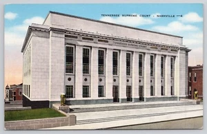 Postal de la Corte Suprema de Tennessee, Nashville - Imagen 1 de 2