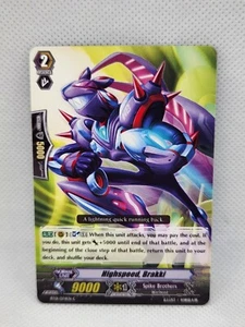 Cardfight!! Vanguard Highspeed, Brakki BT01/074EN C NM Card War Beast NM - Picture 1 of 6