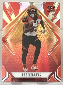 2020 Panini Phoenix Tee Higgins RC Fire Burst Card #110 - Bengals - Imagen 1 de 2
