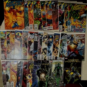 Captain Marvel by Peter David    5 Trades and 29 Comic Books - Picture 1 of 22