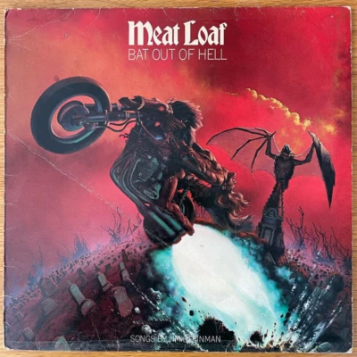 MEAT LOAF - BAT OUT OF HELL 1st UK Press Orange Epic Labels 1977 LP - Image 1 of 4